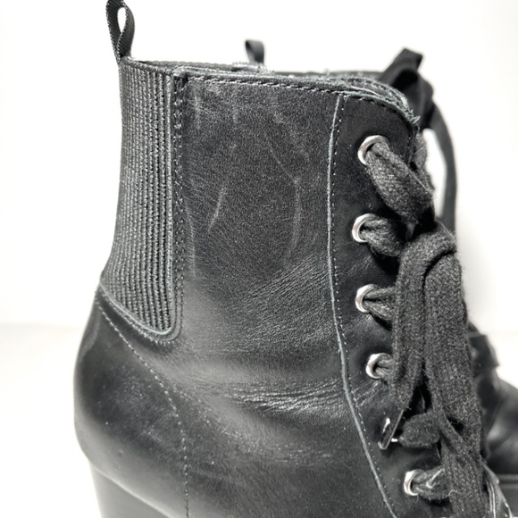 Steve Madden Latch-R Heeled Combat Boot - Picture 5 of 15